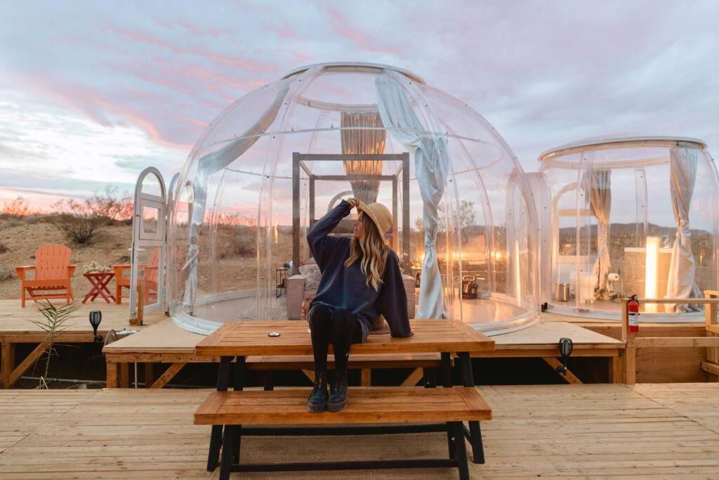 Jthavn-Joshua Tree Remote Dessert Bubble Dome Extérieur photo