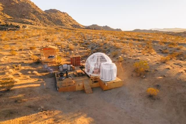 Jthavn-Joshua Tree Remote Dessert Bubble Dome Extérieur photo