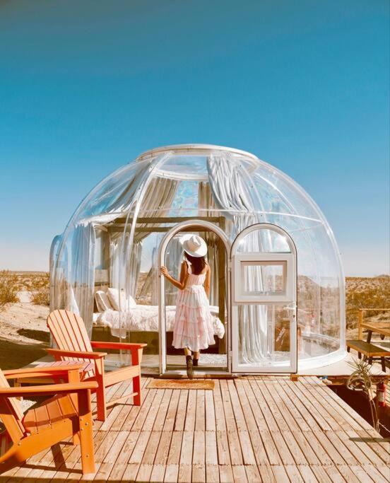 Jthavn-Joshua Tree Remote Dessert Bubble Dome Extérieur photo