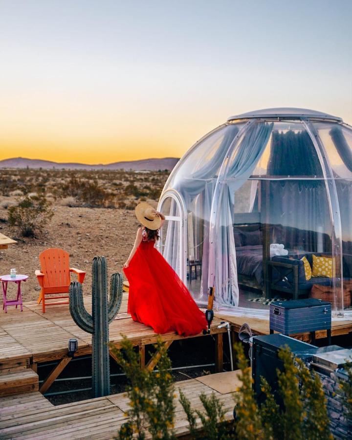 Jthavn-Joshua Tree Remote Dessert Bubble Dome Extérieur photo