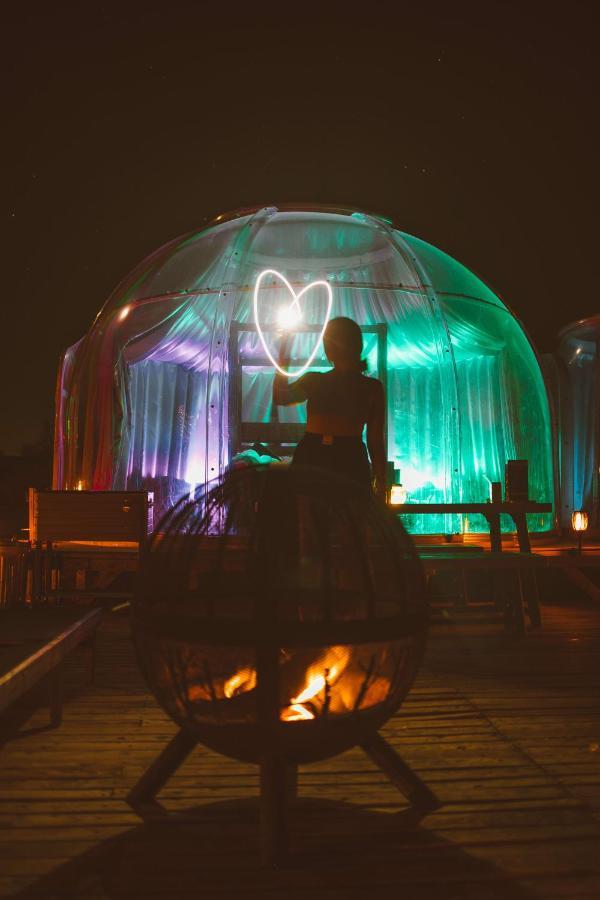 Jthavn-Joshua Tree Remote Dessert Bubble Dome Extérieur photo